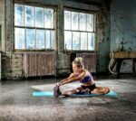 Treniruočių kilimėlis Reebok Blue Love