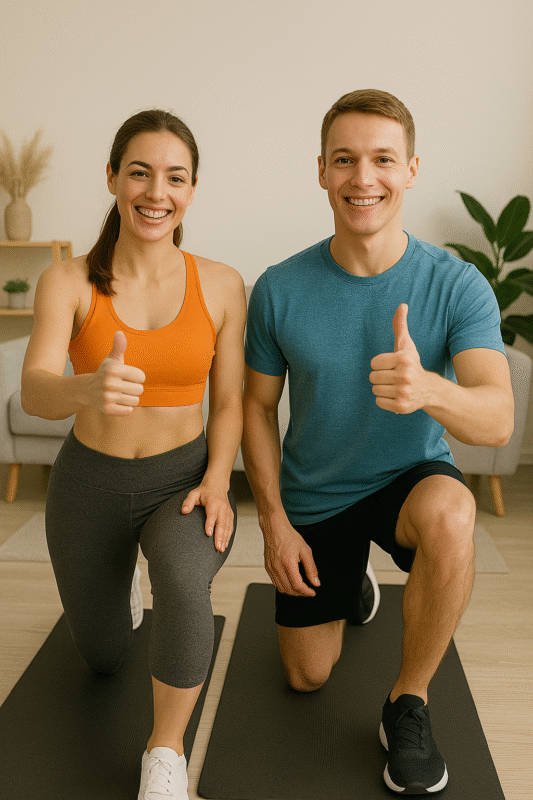 Kaip EFEKTYVIAI PRADĖTI sportuoti namuose?